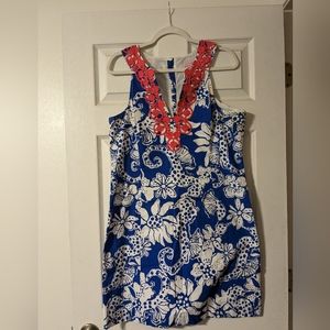 Lilly Pulitzer Augusta Chowdah shift dress